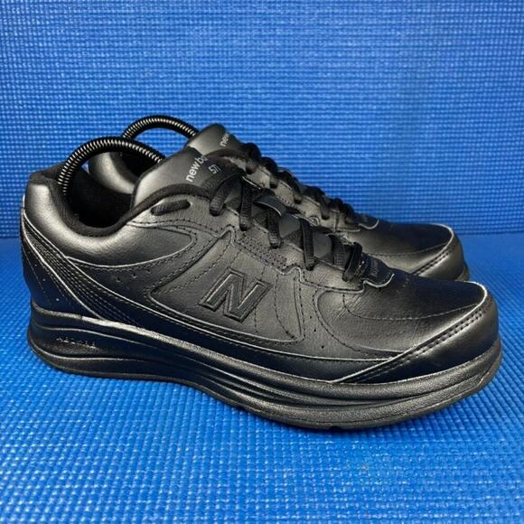 🔴 NEW BALANCE Women`s Size 8.5 Black Athletic Running Shoes WW577BK - Picture 3 of 8